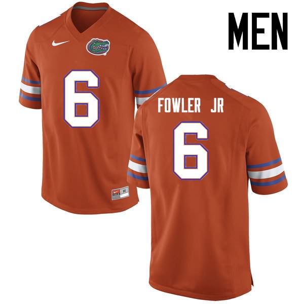 Men's NCAA Florida Gators Dante Fowler Jr. #6 Stitched Authentic Nike Orange College Football Jersey YEH0465SG